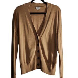 Women’s Style & Co. Cropped Cardiga, Icy Coffee, XXL Cardigan Sweater